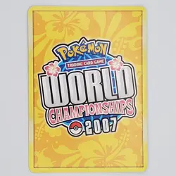 Pokemon TCG Card Flygon Delta Species 7/110 World Championships 2007 MP - Image 2