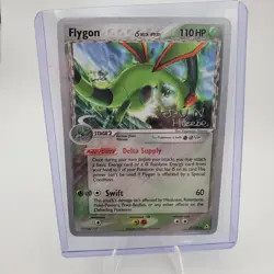 Pokemon TCG Card Flygon Delta Species 7/110 World Championships 2007 MP - Image 3