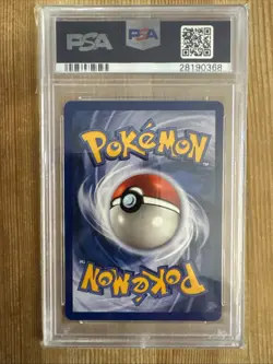 Hitmonlee - 7/62 - 1st Edition Holo Rare Fossil Set 1999 - Pokemon Card - PSA 9 - Image 2