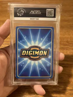 Digimon Digi Battle Veedramon Bo-83 Series 2 Bandai Graded 7 AGS Grading NM Card - Image 3