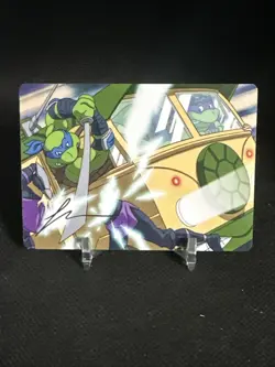 Don & Leo, Problem Solvers Art Card (GOLD STAMPED) - Teenage Mutant Ninja Turtle - Image 1