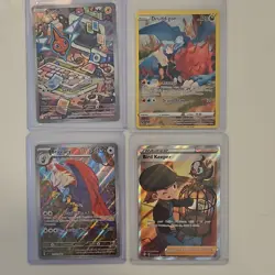 Pokemon TCG Holo Lot - Rotom, Druddigon, Braviary, Bird Keeper (4 Cards) - Image 1