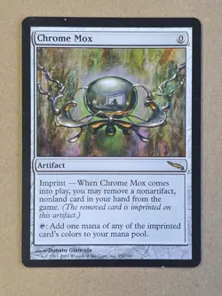 MTG Magic the Gathering Chrome Mox (152/306) Mirrodin MP - Image 1