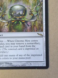 MTG Magic the Gathering Chrome Mox (152/306) Mirrodin MP - Image 5
