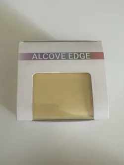 ULTRA PRO Deck Box Vivid Alcove EDGE (Landscape Style) - Yellow Leatherette NIB - Image 2