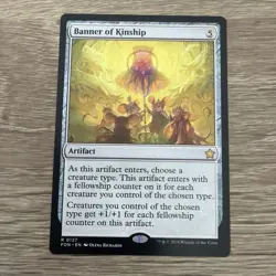 Banner of Kinship #127 (NM) Foundations FDN Magic MTG - Image 1