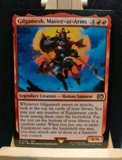 Gilgamesh, Master-at-Arms - Final Fantasy - Rare - NM (see pics) MTG - Image 1