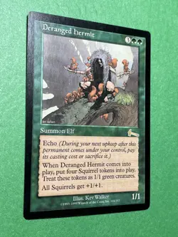 x1 Deranged Hermit 1x #101 (LP) Urza's Legacy ULG Magic MTG - Image 1