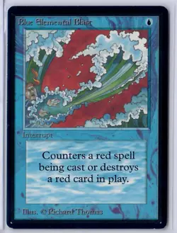 Magic the Gathering: Blue Elemental Blast MTG Beta - Image 1