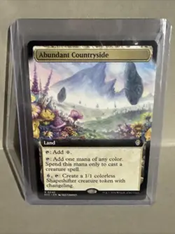 MTG - Abundant Countryside (Extended Art) Commander: Lorwyn Eclipsed Regular - Image 1