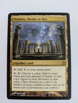 Nykthos, Shrine to Nyx - THS - NM - Magic The Gathering - MTG - Image 1