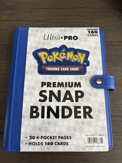 Pokemon Ultra Pro Premium Snap Binder - Image 1