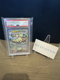 2024 Pokemon SSP EN Surging Sparks Alolan Exeggutor EX #133 PSA 10 GEM MINT 🔥🔥 - Image 1