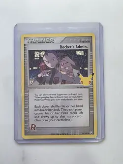 Pokemon TCG 25th Anniversary Celebrations: CC Rocket's Admin. 86/109 - Image 1