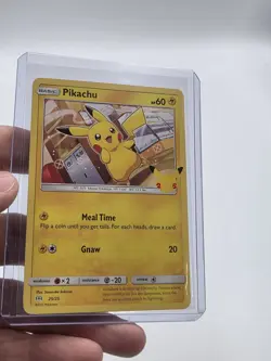 Pokemon TCG Pikachu 25/25 Regular 25th Anniversary McDonald’s Promo NM - Image 2