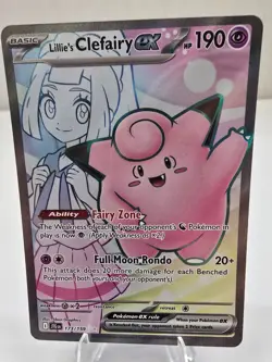Lillie's Clefairy ex 173/159 Sv09: Journey Together Holo Pokemon TCG Ultra Rare - Image 1