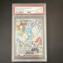 Pokemon Kingdra ex #131 SVP Black Star Promo Special Illustration Holo PSA 10 - Image 1