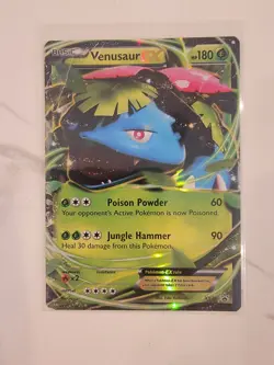 Venusaur EX XY28 Pokemon TCG Black Star Promo Ultra Rare Holo LP - Image 1