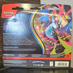 Pokemon Mega Evolution Phantasmal Flames Sneasel 3 Pack Blister FACTORY SEALED - Image 2