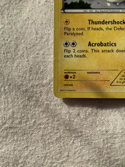 Emolga 6/12 Holo Promo McDonald's 2012 Pokemon Card TCG - Image 5