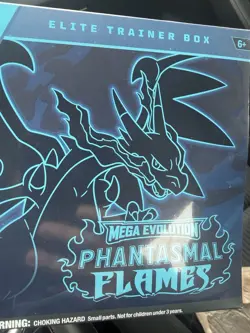 Pokemon Mega Evolution Phantasmal Flames Elite Trainer Box ETB Sealed - Image 1