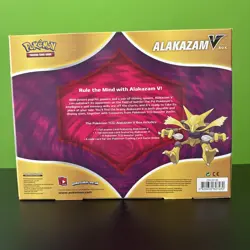 Pokemon TCG: Alakazam V Collection Box New SEALED 4 Booster Packs 820650807480 - Image 2
