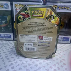 Pokemon TCG Tapu Bulu GX Island Powers Summer Tin 2017 ~ Factory Sealed Tin. - Image 2