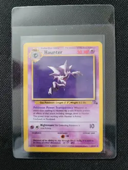 Pokemon Fossil Red Logo 3rd Print 1999 2000 Haunter 21/62 - Image 3