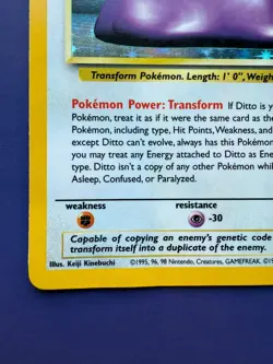Ditto #3 Pokemon Fossil Holo - Image 5
