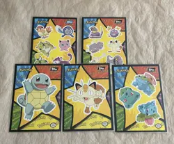 Topps Pokemon Sticker/Puzzle Complete Your Set - Image 1
