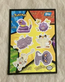 Topps Pokemon Sticker/Puzzle Complete Your Set - Image 4