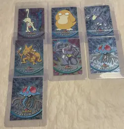 Topps TV Animation Ed Series 1999 Pokemon Complete Your Set #53 to #73 Holofoil - Image 1