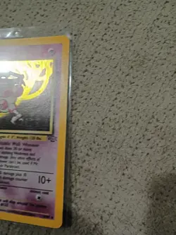 Near Mint Mr Mime Pokemon Jungle Holo 6/64 - Image 3