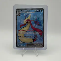 Pokemon TCG Milotic ex 217/191 Sv08: Surging Sparks Ultra Rare Holo 270 HP - Image 1