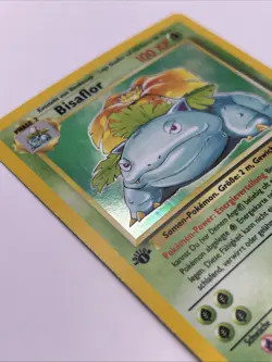 GERMAN Bisaflor 1st Edition 15/102 Holo Rare Base Set Venusaur Pokemon 1999 WOTC - Image 4