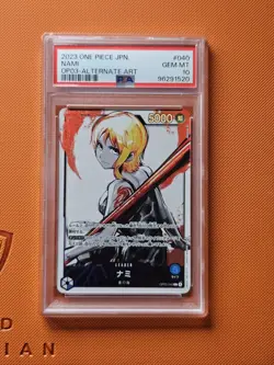 Alternate Art Nami One Piece 2023 Pillars of Strength OP03-040 L Japanese PSA 10 - Image 1