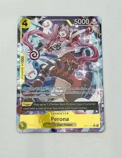 One Piece Perona OP14 OP14-111 Special Alternate Art Foil 5000 Power 4 Cost - Image 1