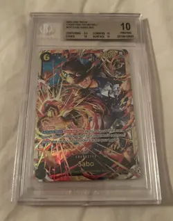 2025 One Piece Sabo OP13-120 SEC Carrying On His Will BGS 10 Pristine Beckett - Image 1