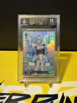 YUKIHANA LAMY-HOLOLIVE Weiss Schwarz-TRAINING TOGETHER BGS 10 BLACK LABEL-POP 2 - Image 3
