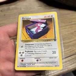 Pokemon Card - Porygon 1st Edition Team Rocket 48/82 Uncommon LP - Image 2