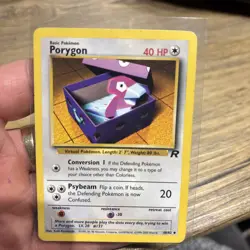 Pokemon Card - Porygon 1st Edition Team Rocket 48/82 Uncommon LP - Image 4