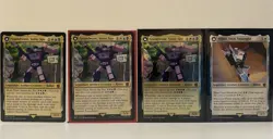 JETFIRE, INGENIOUS SCIENTIST SHATTERED GLASS NONFOIL +LOT OF TRANSFORMER CARDS - Image 3
