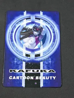 Kafuka Cartoon Beauty ACG Goddess Story Sexy Waifu Anime Trading Card Widowmaker - Image 2