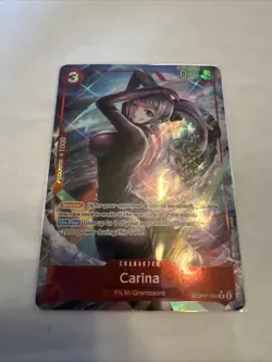 Carina OP07-005 Holo Foil Alternate Art One Piece TCG Game Card NM/M - Image 1