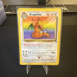 Dragonite 19/62 Fossil Non Holo Regular Rare 1999 Pokemon TCG Card MP - Image 1