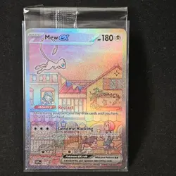 Mew ex - SVP053 - Pokemon Scarlet & Violet Promo SEALED Holo Rare Card NM - Image 1