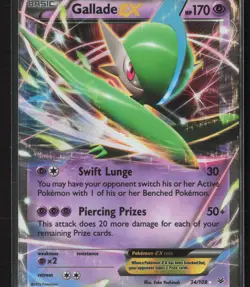 Gallade EX Ultra Rare XY - Roaring Skies 34/108 NM Pokemon Card - Image 1