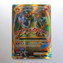 M Charizard EX 101/108 Full Art Holo Rare Evolutions NM Pokemon Card - Image 1