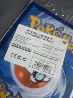 Pikachu At The Museum - Jumbo promo MEP en card - NEW in packet - Image 3