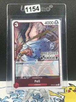 Pell Judge Pack Vol. 3 Foil Stamped One Piece Promo Card OP05-014 (1154) - Image 1